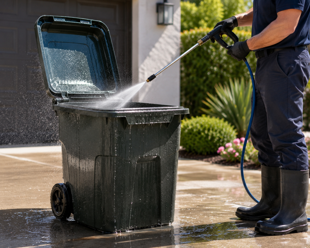garbage bin cleaning services